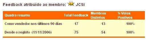 Feedback do Membro JCSi
